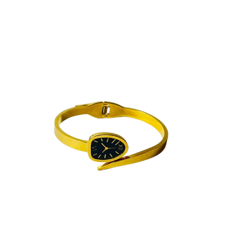 Stainless Steel Handcuff Style Watch Dial – Anti-Tarnish, Stylish & Durable
