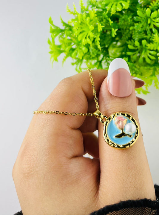 Floral Pendant